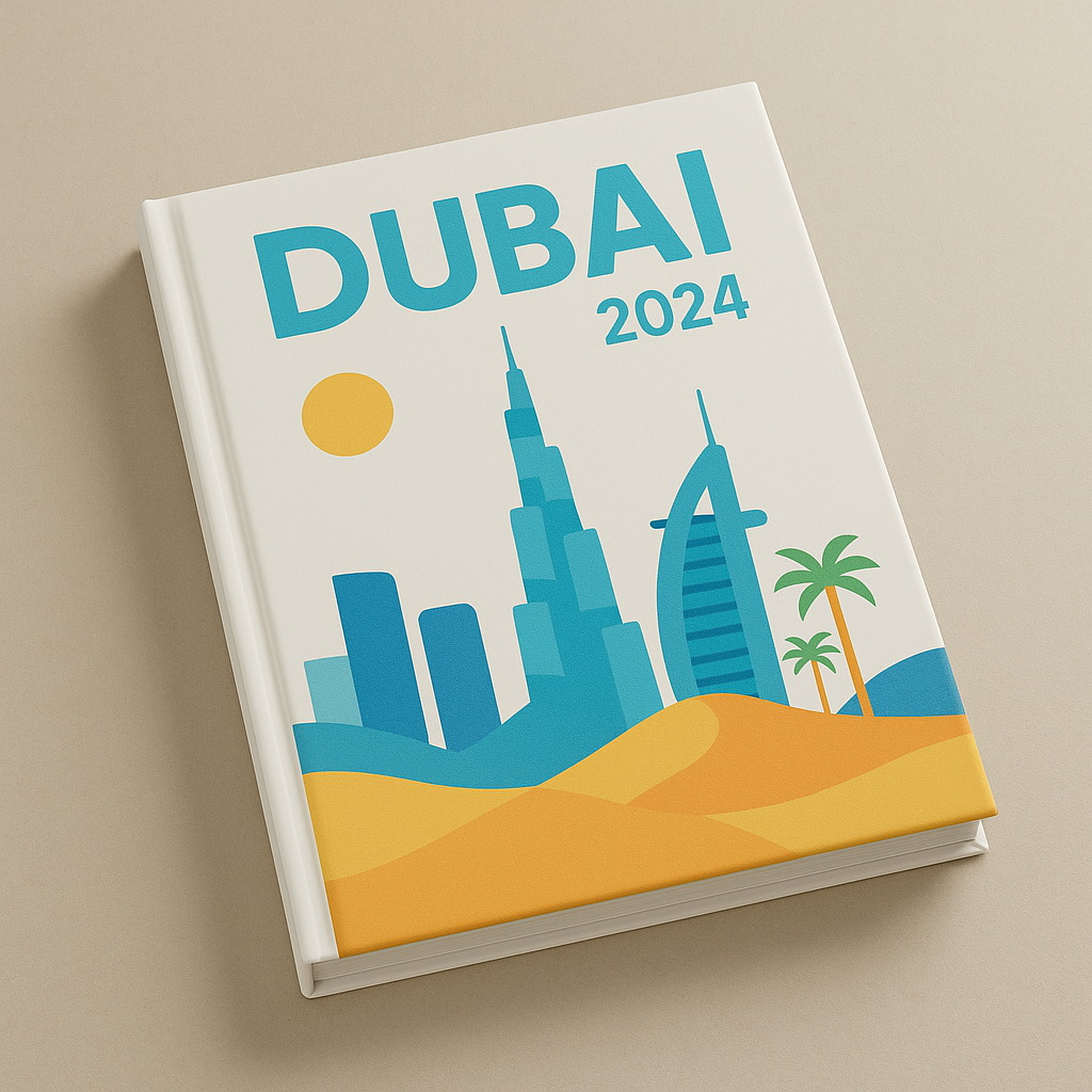 Travel Photobook 2024 Premium Hardcover Memory Book