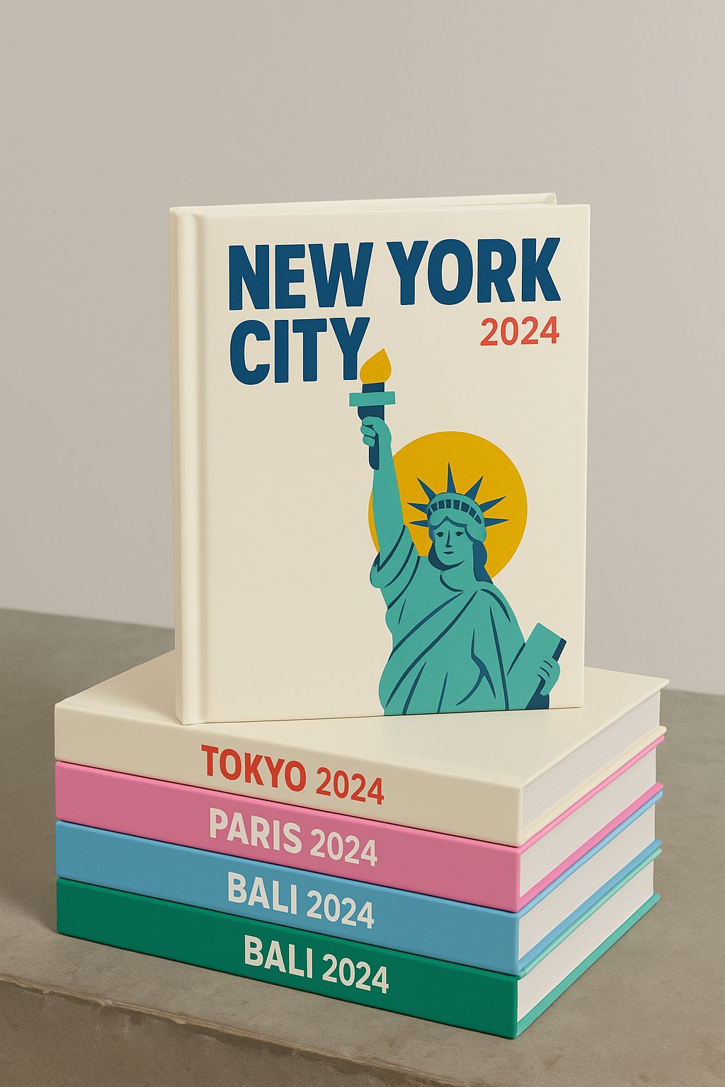 Travel Photobook 2024 Premium Hardcover Memory Book